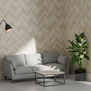MODERN CHEVRON NATURAL